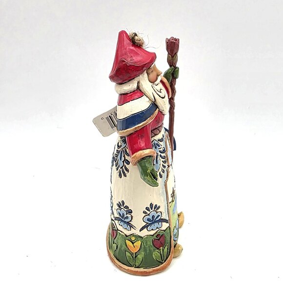 Jim Shore 2013 Heartwood Creek Dutch Santa Ornament Figurine Collectible 4034400 - Picture 4 of 9